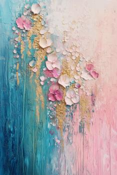 Impression Flower Oil Painting